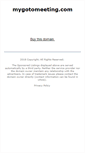 Mobile Screenshot of mygotomeeting.com